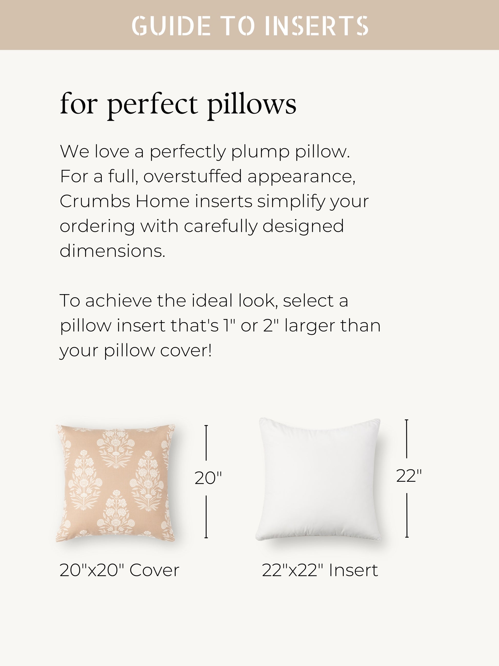 Outdoor Pillow Insert